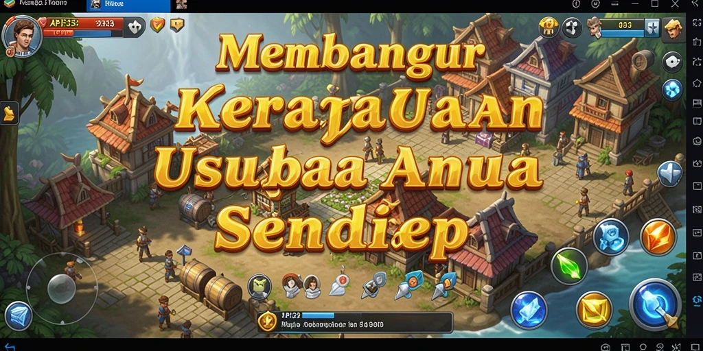 Tampilan gameplay API33 yang seru dan penuh strategi Tycoon.