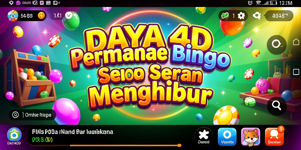 Screenshot gameplay <strong>DAYA4D</strong> yang menampilkan suasana Bingo yang seru.