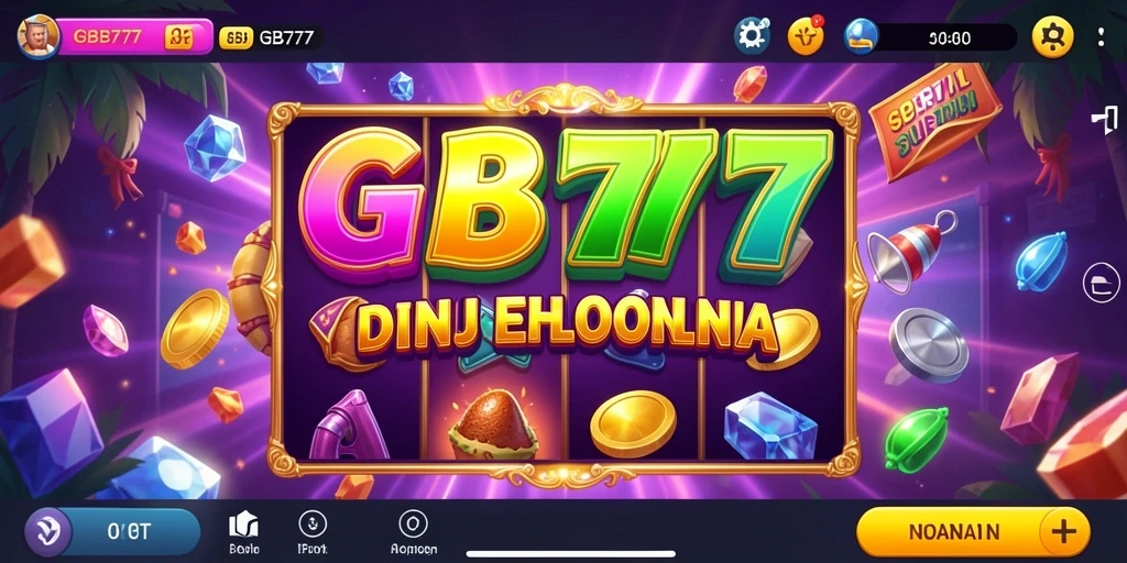 Tampilan gameplay GB777 yang mengasyikkan dan penuh warna.