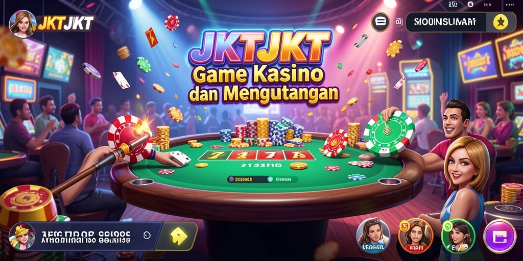 Gameplay menarik di <strong>JKTJKT</strong> yang menampilkan berbagai permainan Kasino.