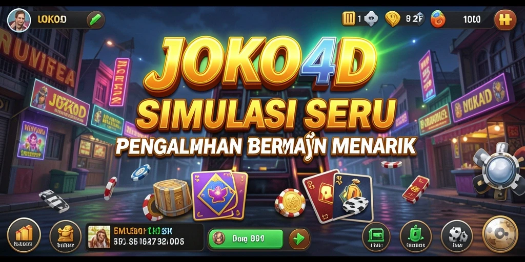 Tampilan gameplay JOKO4D yang memukau dan interaktif.