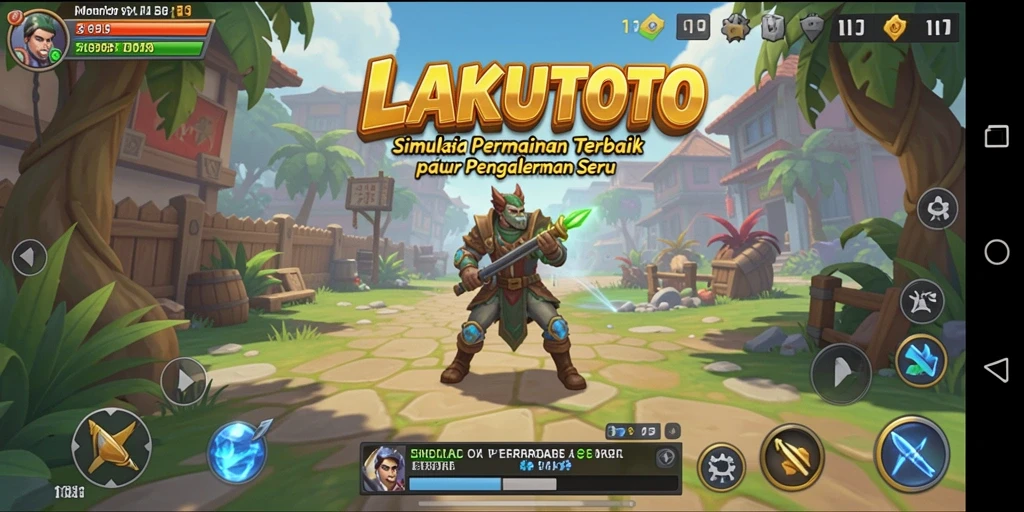 Tampilan gameplay <strong>LAKUTOTO</strong> yang menakjubkan dengan fitur interaktif.