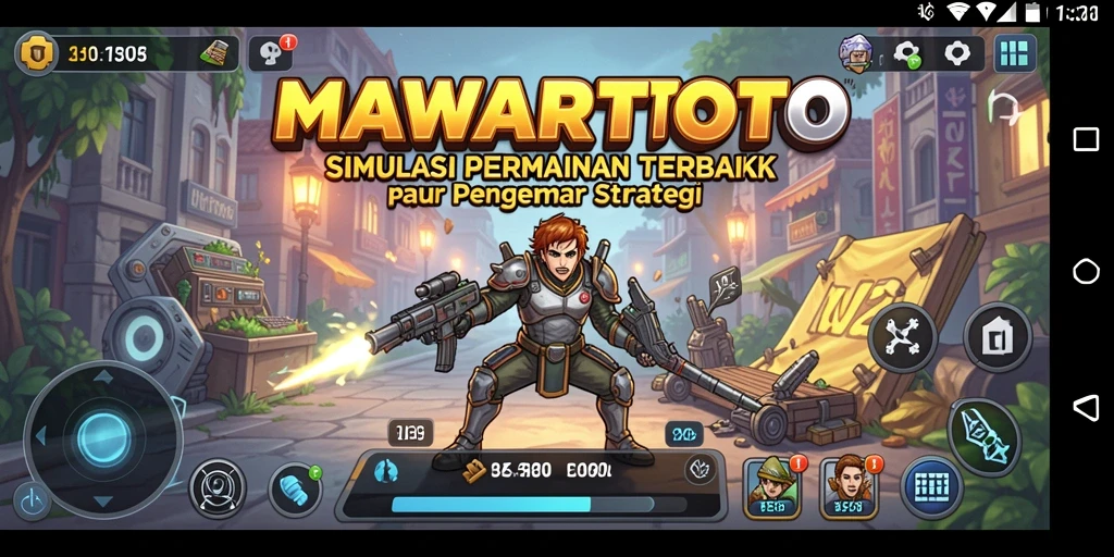 Screenshot utama MAWARTOTO menampilkan pengalaman gameplay Simulation yang intens.