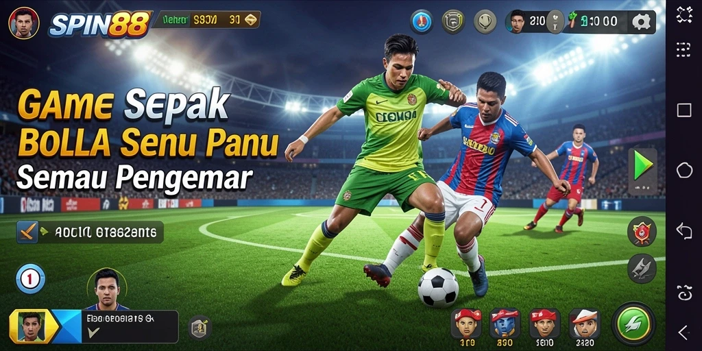 Tampilan gameplay SPIN88 yang dinamis dan menarik.